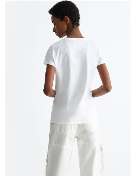 LIU JO Camiseta Blanca Orient